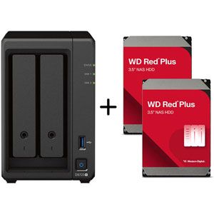 Synology Bundle DS723+ / 2x WD Red Plus 2To - BUNDS723+WD20EFPX
