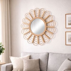 Decoratie Miroir diam&egrave;tre 51cm