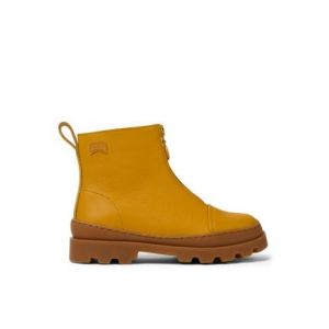 Camper Bottines Brutus cuir Jaune - Couleur Jaune - Taille 36