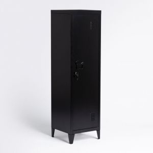 Armoire de casier en acier Pohpli SKLUM Noir de Carbone