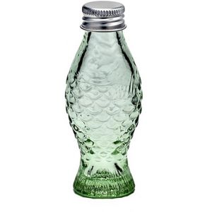 Image de Serax Flacon Fish & Fish / Avec bouchon - 50 ml vert transparent,métal en métal