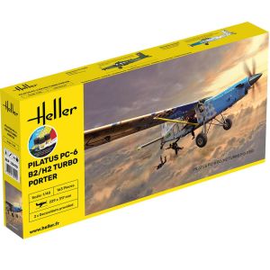 Image de Heller Maquette d'avion : Starter kit : PILATUS PC-6 B2/H2 Turbo Porter