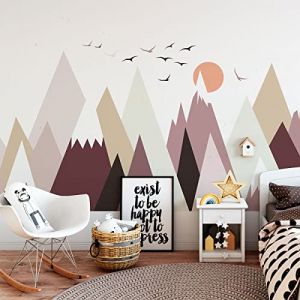Ambiance Sticker Stickers Enfant Montagnes scandinaves katenkka 60 x 90 cm