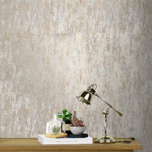 Laura Ashley Papier peint Whinfell Champagne Naturel