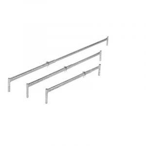 Tubesca Lisse r&eacute;glable 1.55 &agrave; 2.30m entraxe au pas de 25mm