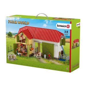 Image de Schleich 42333 - Grande ferme avec animaux et accessoires figurines