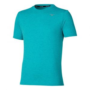 Mizuno Core Impulse Maillot De Course Hommes - Bleu, Taille S