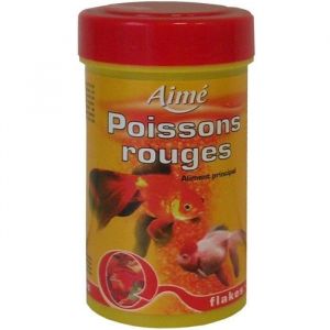 Aimé Nourriture pour poissons rouges - Flocons 100 ml