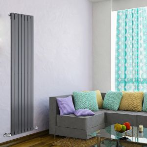Hudson Reed TDRASP4 - Radiateur vertical design en Acier 1780 x 490 mm rang unique