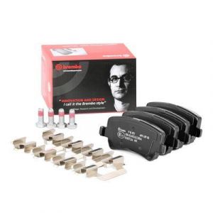 Brembo 4 Plaquettes De Frein P86021