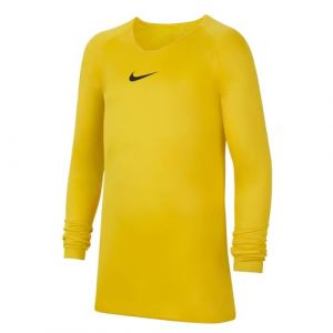 Nike Park First Layer Jersey Ls Maillot Mixte Enfant, Tour Yellow/Black, FR (Taille Fabricant : XL)