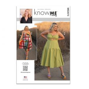 KNOW ME Patron de couture ME2073Y5 Haut court et jupe pour femme par Alisha Grace Y5 (18-20-22-24-26)