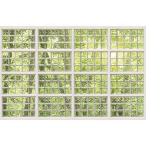 A.S. Creation A.s.creation - Papier peint panoramique BricksOfGlas1 DD117955 Atelier 47 - 270 x 400 cm (4 pi&egrave;ces)