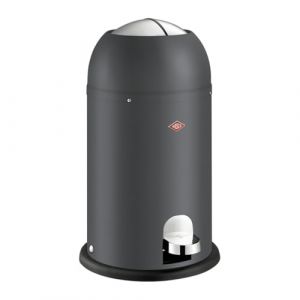 Wesco Poubelle &laquo; Kickmaster Junior &raquo; graphite mat