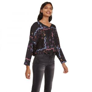 Image de Desigual Blouse Rin, Noir (Negro 2000), Small Femme