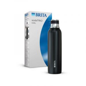 Brita Machine a Soda Bouteille isotherme pour sodaTRIO acier ydable 0 65L e Noir