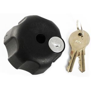 Ram Mounts Key Lock Knob with Brass Insert for B Size Socket Arms Housse, Etui moto smartphone / GPS