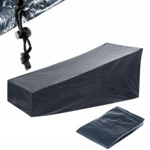 Housse de Transat de Jardin Bâche de Protection Housse Etanche 165x85cm - Kadax