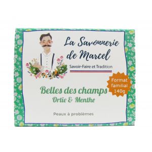 Image de La Savonnerie de Marcel Les belles des champs - Savon ortie & menthe