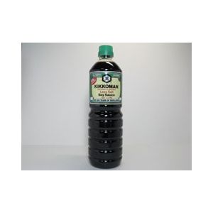 Kikkoman Sauce soja allégée en sel - 1L - 1000 ml