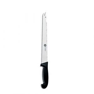 Ausonia 67479 COUTEAU SCIE À DEUX POINTES POUR PRODUITS SURGELÉS AVEC LAME DENTÉE EN ACIER INOX 440 ET MANCHE ATOXIQUE EN POLYPROPYLÈNE 27 CM