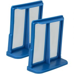 Vhbw 2x Filtre à peluche compatible avec Siemens iQ 300, iQ 500, Avantgarde, Extraklasse sèche linge à condensation - Filtre