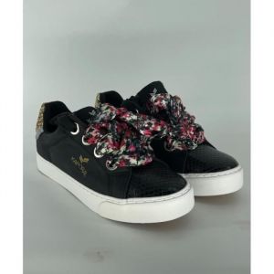 Kaporal Basket Severine - Femme - Noir - Synthétique - Lacets