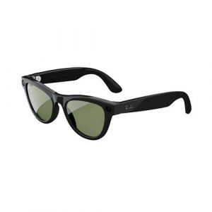 Meta Lunettes connectées Ray-Ban Skyler (Gen 2) - Noir brillant, Verres vert