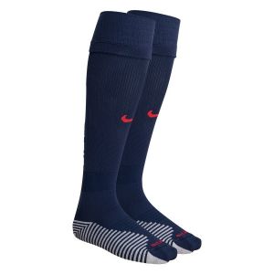 Nike Chaussettes de football montantes Paris Saint-Germain Strike Domicile/Ext&eacute;rieur/Gardien de but - Bleu - Taille S - Unisex