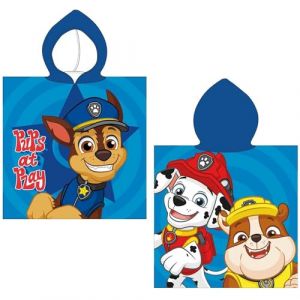 CERDÁ LIFE'S LITTLE MOMENTS Serviette de Plage The Paw Patrol Bleu 50 x 115 cm - Marque : The Paw Patrol - EAN : 8445484384543