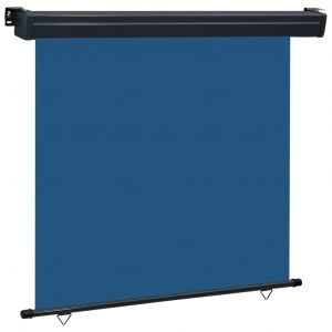 VidaXL Auvent latéral de balcon 160x250 cm Bleu