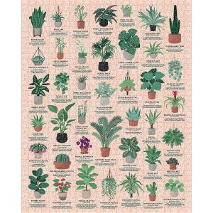 Galison Puzzle 1000 pièces : Plantes d'intérieur