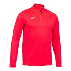 Sweatshirt Joma Running Night Half Zip rouge brillant - L