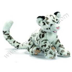 Image de Anima Peluche Ushuaïa - Léopard des neiges 32 cm