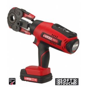 Image de Virax Presse à sertir électro-mécanique 18V 1,5Ah Viper M21+ avec Pince-mère + Inserts HA16 / HA20 / HA26