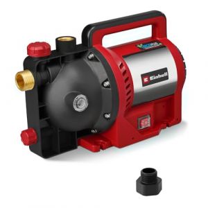 Einhell Pompe de jardin GC-GP 1170 ECO PLUS (débit max. 7000 L/h, hauteur de refoulement max. 50 m, technologie ECO PLUS, vis de vidange d'eau, adaptateur universel 33,3 mm inclus)