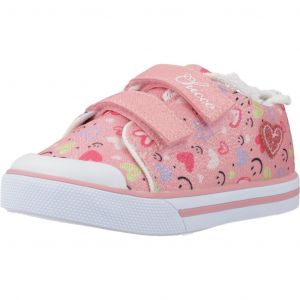 Chicco Baskets pour Fille, avec Fermeture à Double Scratch, Chaussures pour Filles, Conçues en Italie