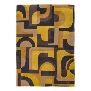 Tapis Louis De Poortere Module Design Jaune Meyer 200 X 280cm