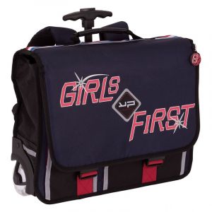Bodypack cartable 41 cm roulettes recyclé girl first