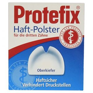 Protefix Dentier Pad pour la mâchoire supérieure, Lot de 30