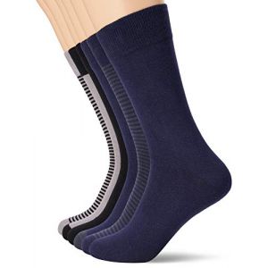 Serge blanco Lot De 6 Paires De Chaussettes De Ville Coton Homme