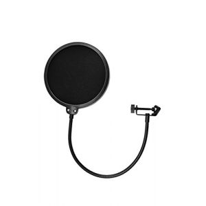 Tie Studio TIE anti pop Audio filtre pour Microphone Noir