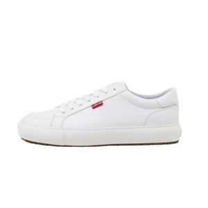 Levi's Footwear and Accessories Homme Woodward Rugged Low Sneakers, Brilliant White, 44 EU