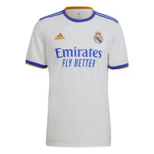 Adidas Maillot domicile Real Madrid CF 20212022 Blanc - Taille 11-12 Ans