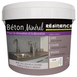 Résinence Beton mineral calcaire 6kg