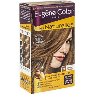 Image de Eugène Color Les Naturelles N°76 Marron Clair Doré - Crème colorante permanente