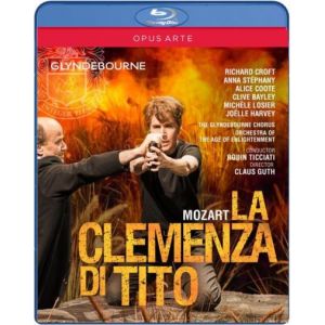 Mozart : La Clémence de Titus (Glyndebourne). Croft, Stéphany, Coote, Bayley, Losier, Harvey, Ticciati, Guth. [Blu-Ray]