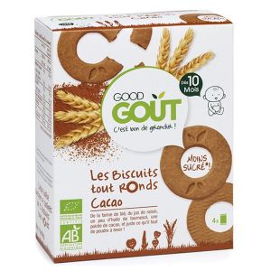 Good Goût BISCUITS RONDS CACAO 80G