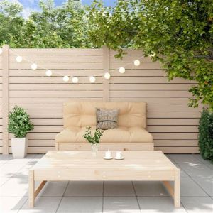 VidaXL Salon De Jardin 2 Pcs Bois De Pin Massif