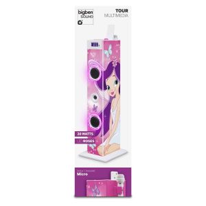 Bigben TW5 - Enceinte station d'accueil tour bluetooth